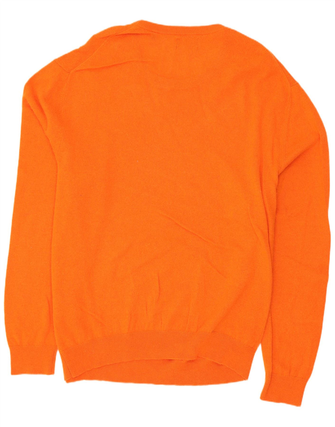 Gant Herre Crew Neck Jumper Sweater 4XL Orange lammeuld