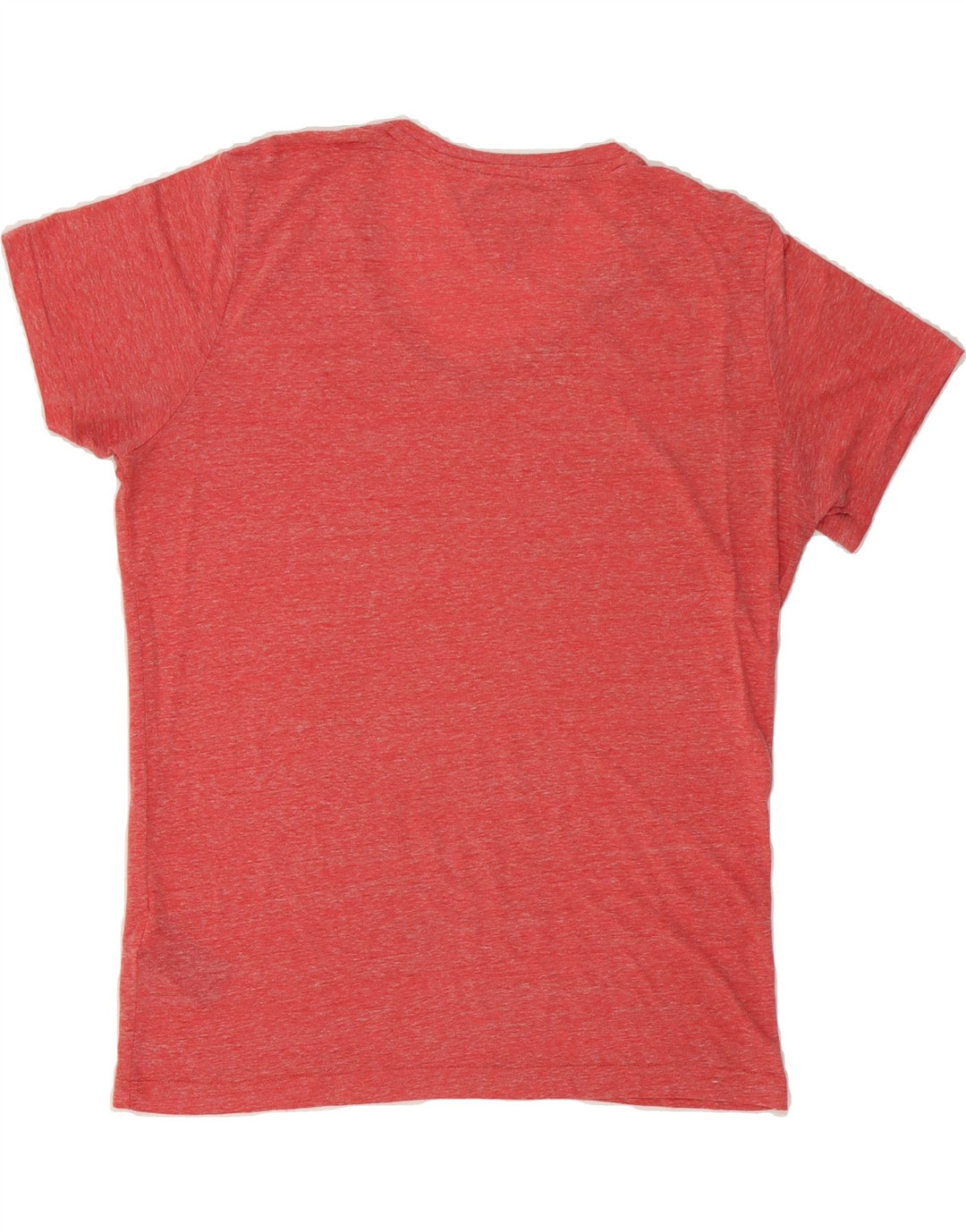 TOMMY HILFIGER Mens T-Shirt Top Large Red Vintage Tommy Hilfiger and Second-Hand Tommy Hilfiger from Messina Hembry 
