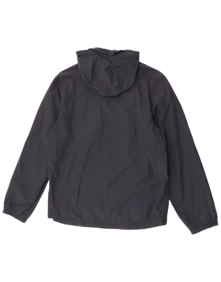 Ανδρικό μπουφάν βροχής με κουκούλα Lyle & Scott UK 38 Medium Navy Blue