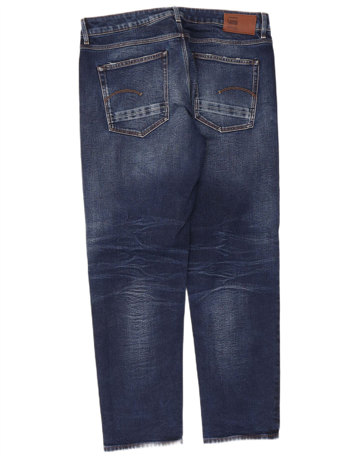 G-Star Damen Straight Jeans W30 L32 Blaue Baumwolle