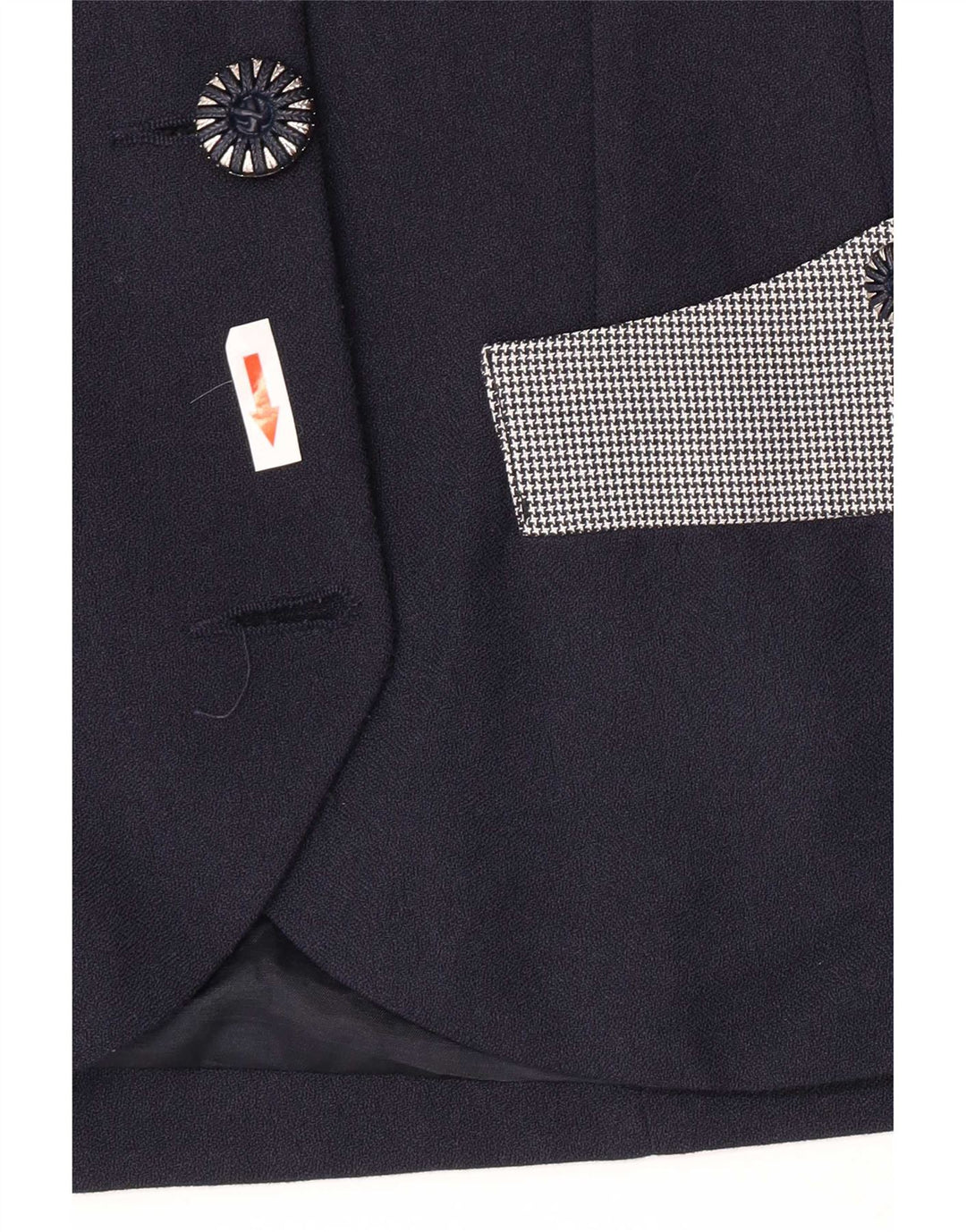 Lybido Jachetă Blazer pentru femei cu 4 nasturi IT 44 Medium Bleumarin Colorblock