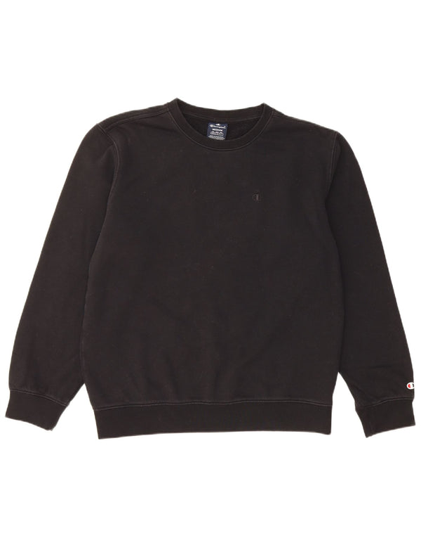 Felpa da donna Champion UK 12 Medium Black Cotton
