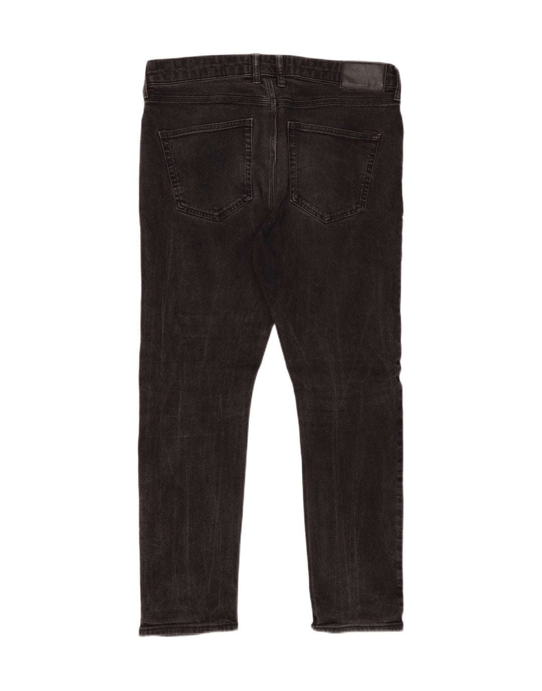 FRANSK FORBINDELSE Herre Slim Jeans W34 L29 Sort Bomuld