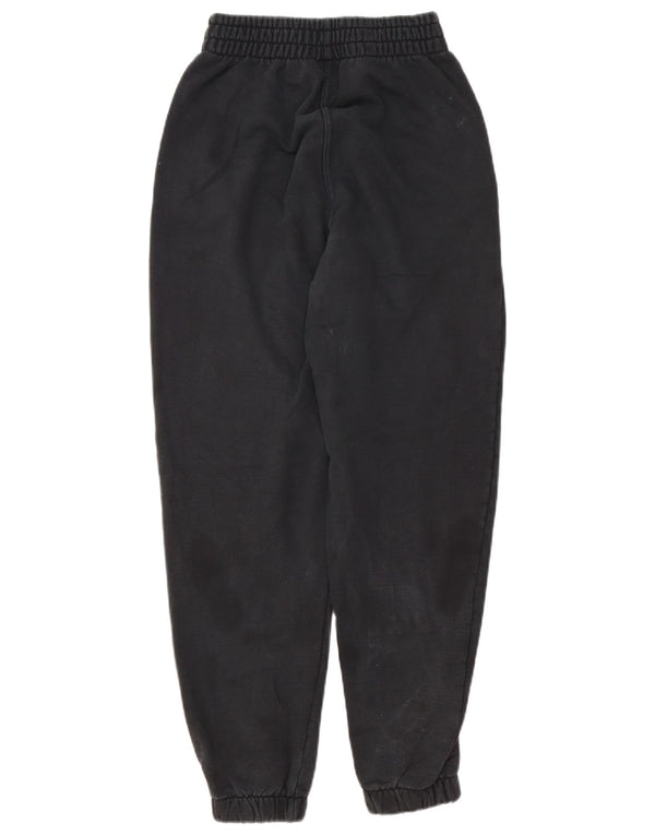 Adidas Dame træningsdragt Bukser Joggers UK 8 Small Black Bomuld