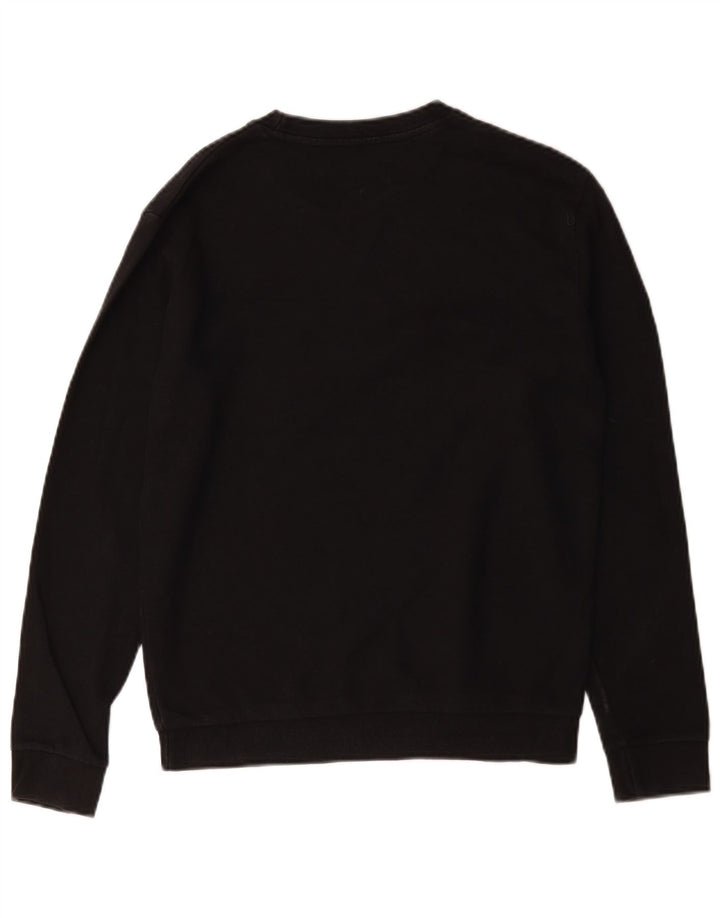 Męski sweter Zara, mały, czarny, bawełniany