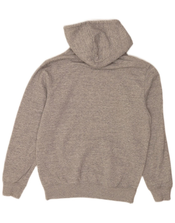 Champion Sudadera con capucha gráfica para hombre Jersey pequeño de algodón moteado gris