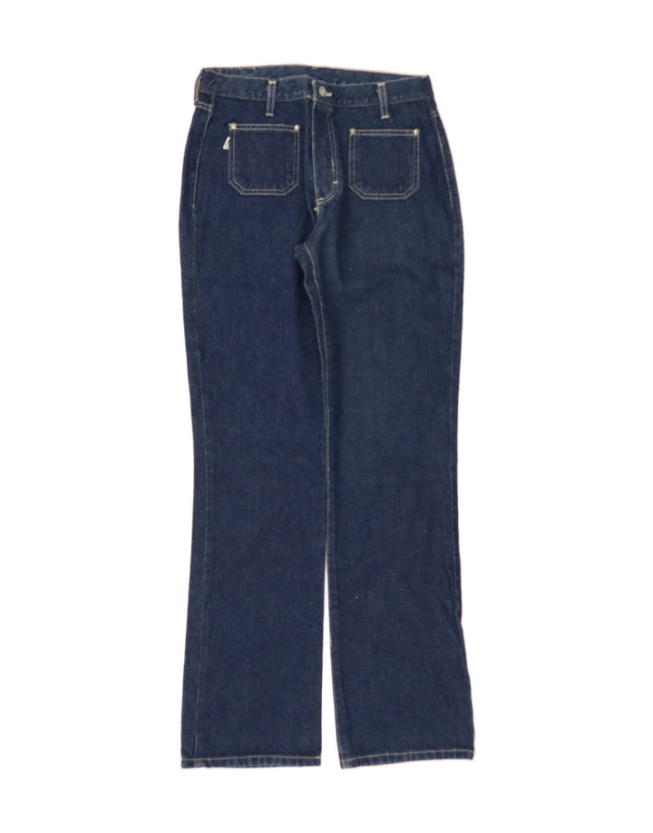 NEXOS Womens Straight Jeans IT 46 Large W30 L33 Navy Blue Vintage Nexos and Second-Hand Nexos from Messina Hembry 