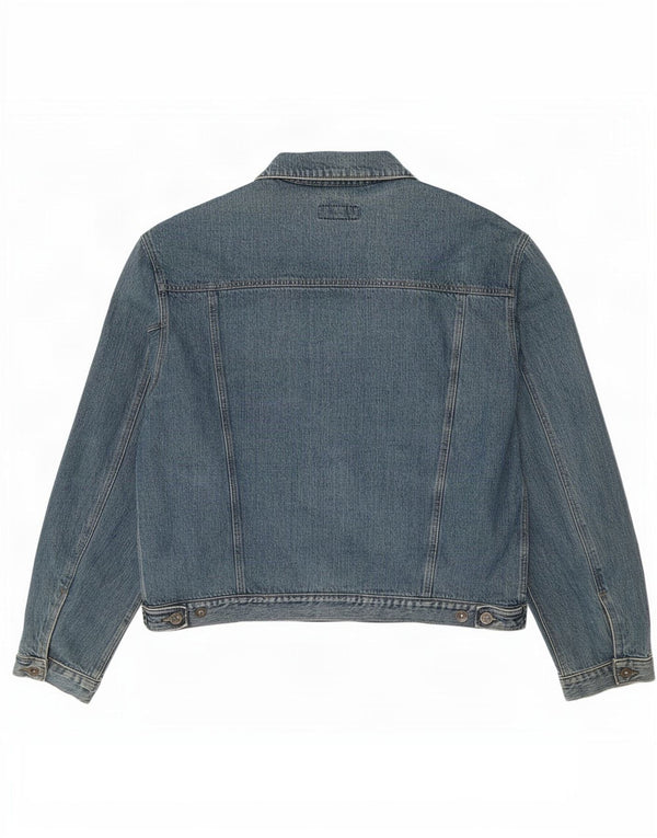 WPM Chaqueta vaquera para hombre UK 44 2XL Algodón azul
