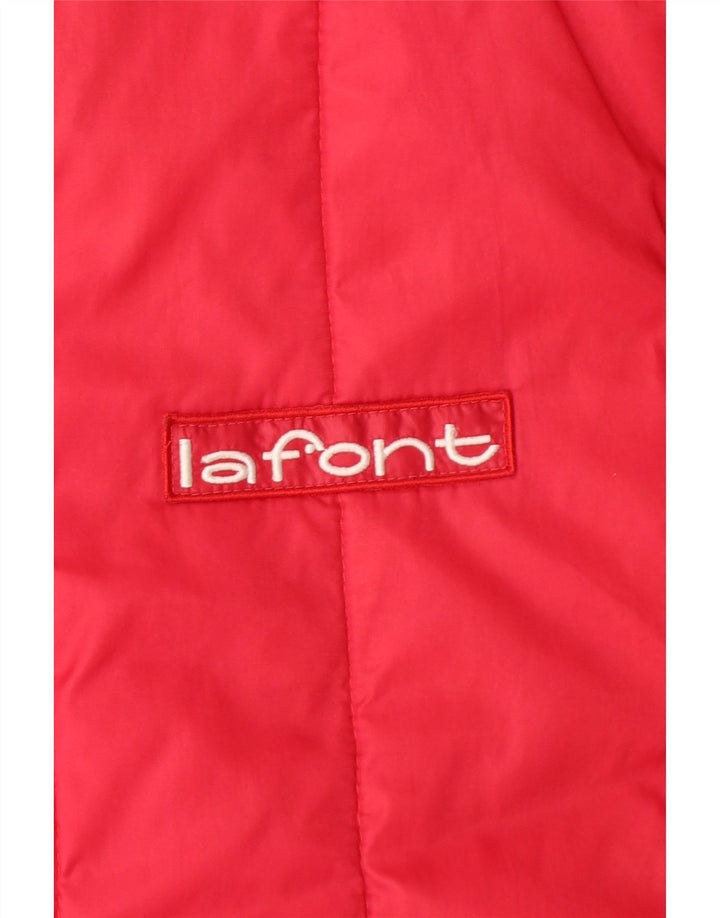 LAFONT Mens Padded Jacket UK 38 Medium Red