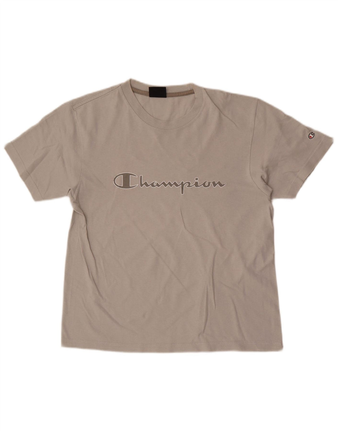 Champion Herren-T-Shirt mit Grafik, Größe S, Grau