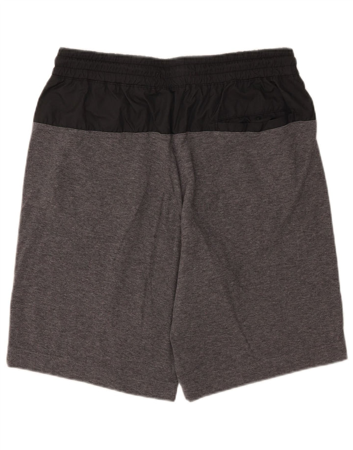 Nike Mens Sport Shorts Large Grey Flecked Cotton