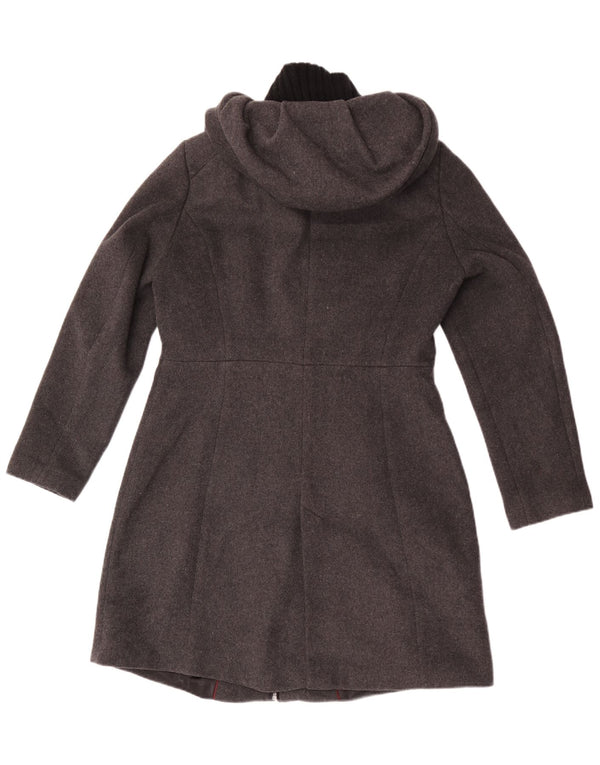Damski płaszcz z kapturem Zara UK 18 XL, szary