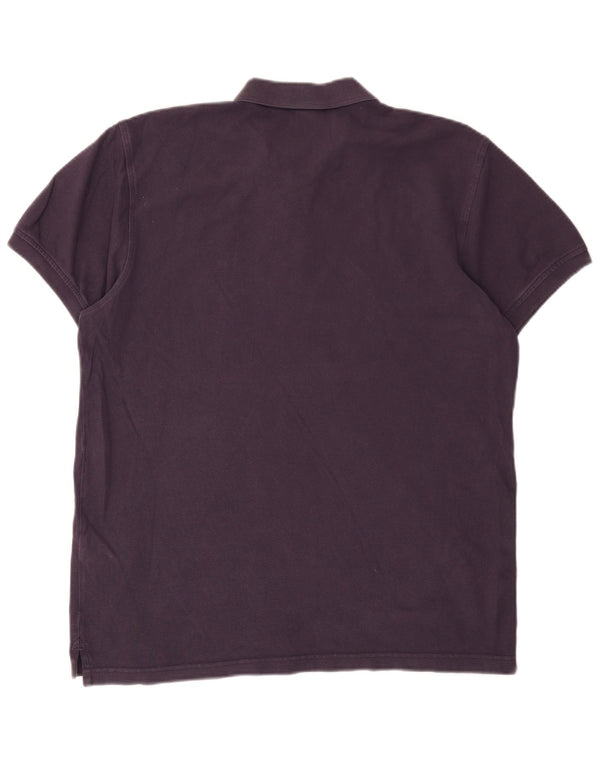 Levi's Mens Standard Fit Polo Shirt Large Purple Cotton