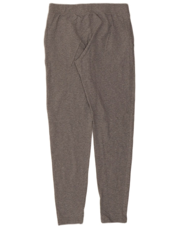 Emporio Armani Pantalon de survêtement graphique pour femme UK 12 Coton gris moyen