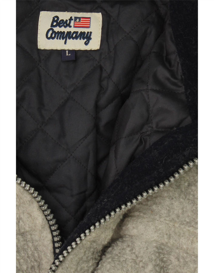 BEST COMPANY Womens Fleece Jacket UK 16 Large Grey