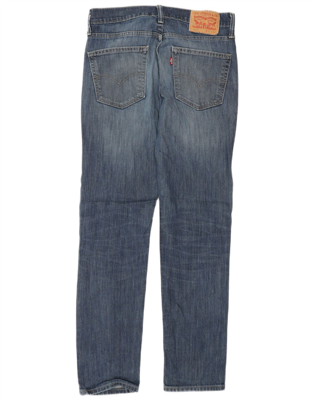 Levi's Herre 511 Slim Jeans W31 L32 Blå Bomuld