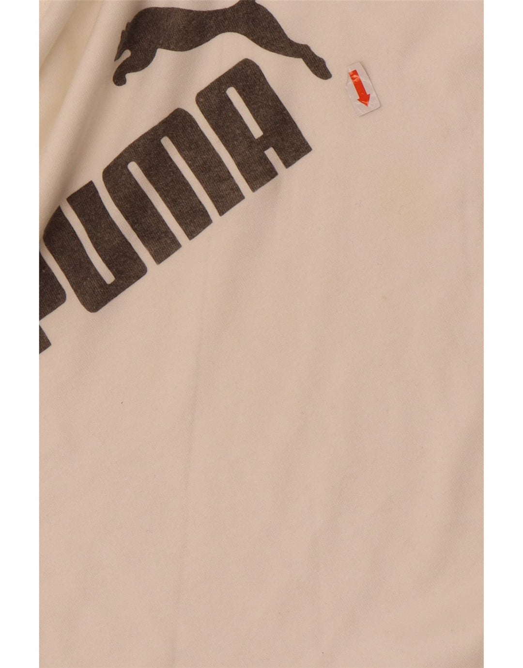 Puma Herre Grafisk Top Langærmet Lille Hvid