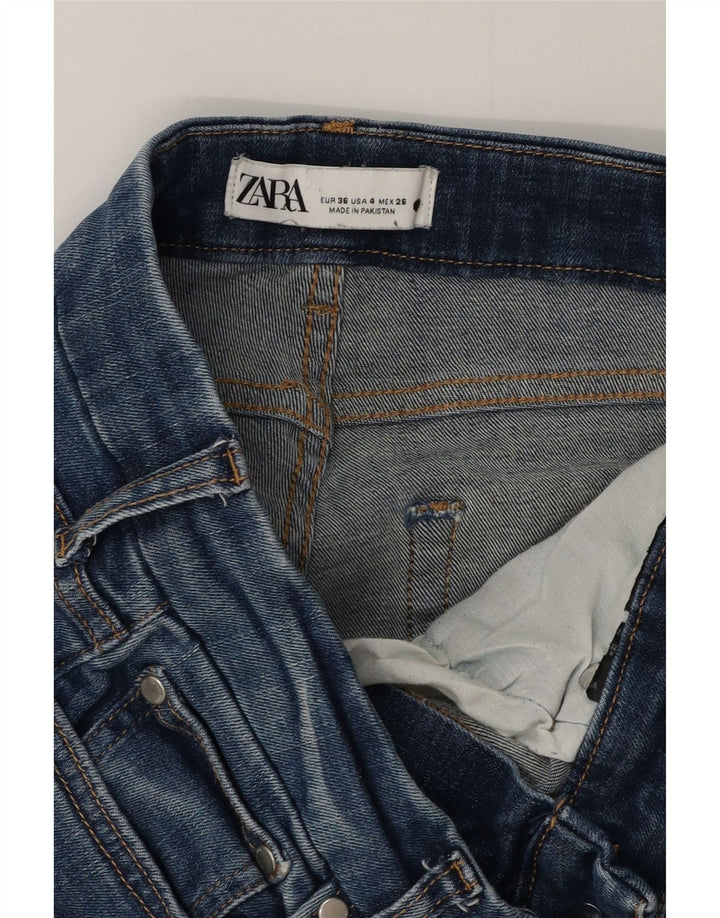 ZARA Womens Slim Jeans EU 36 XS W26 L26 Blue
