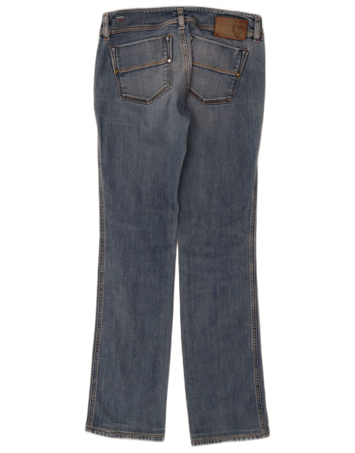 Diesel Womens Reckfly Straight Jeans W27 L32 Blue Cotton