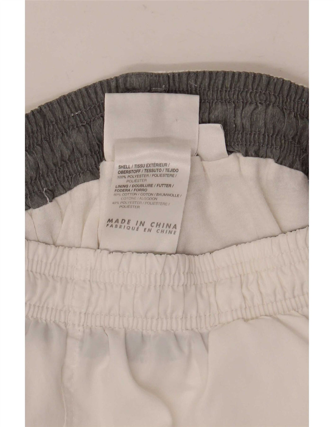 Pantaloncini sportivi da uomo Puma Large bianchi in poliestere