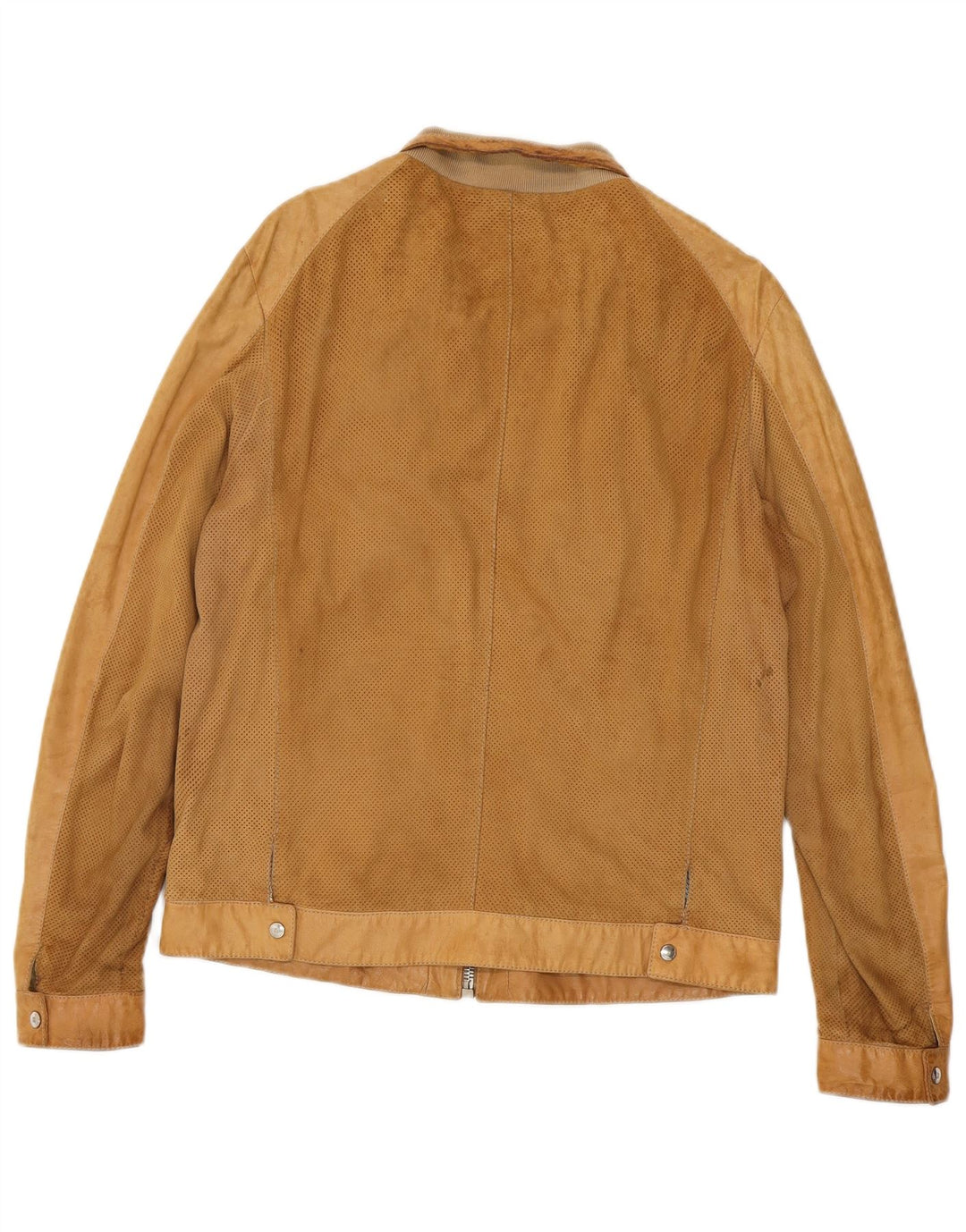 Jaqueta masculina de camurça AFG IT 50 grande bege