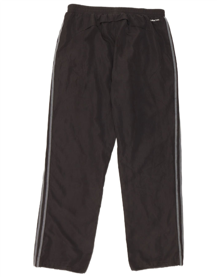 Adidas Mens Climacool Tracksuit Trousers Medium Black Colourblock Polyester