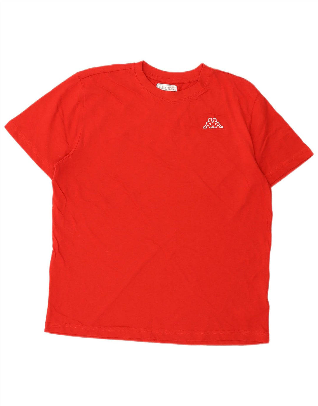 Kappa Mens T-Shirt Top Large Red Cotton