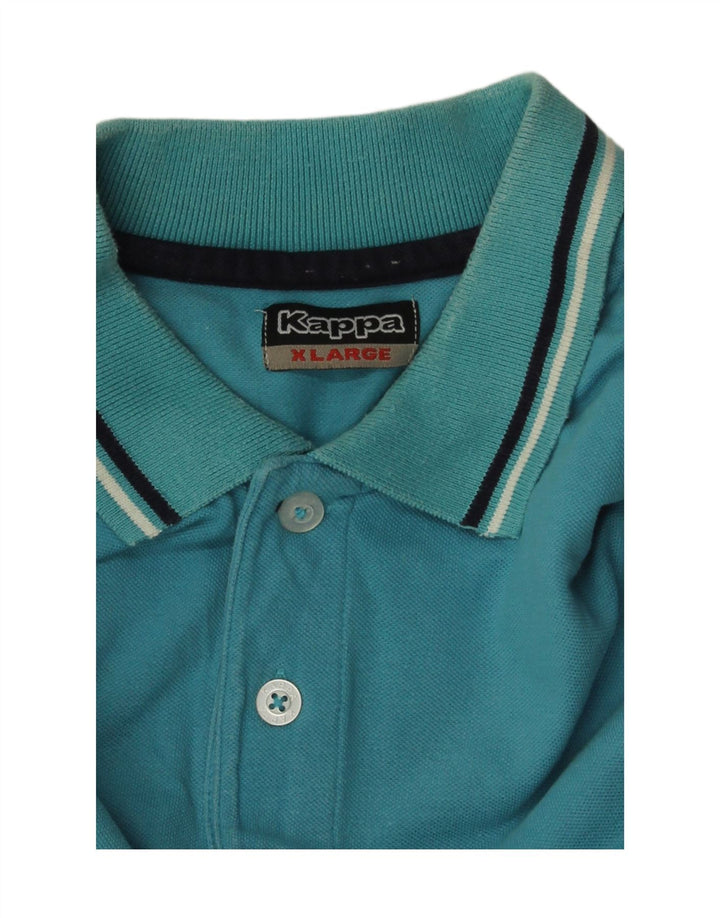 Kappa Mens Polo Shirt XL Blue