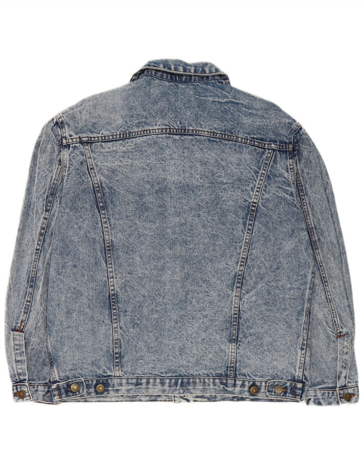 Μπουφάν Wild Mens Denim UK 38 Medium Blue Cotton