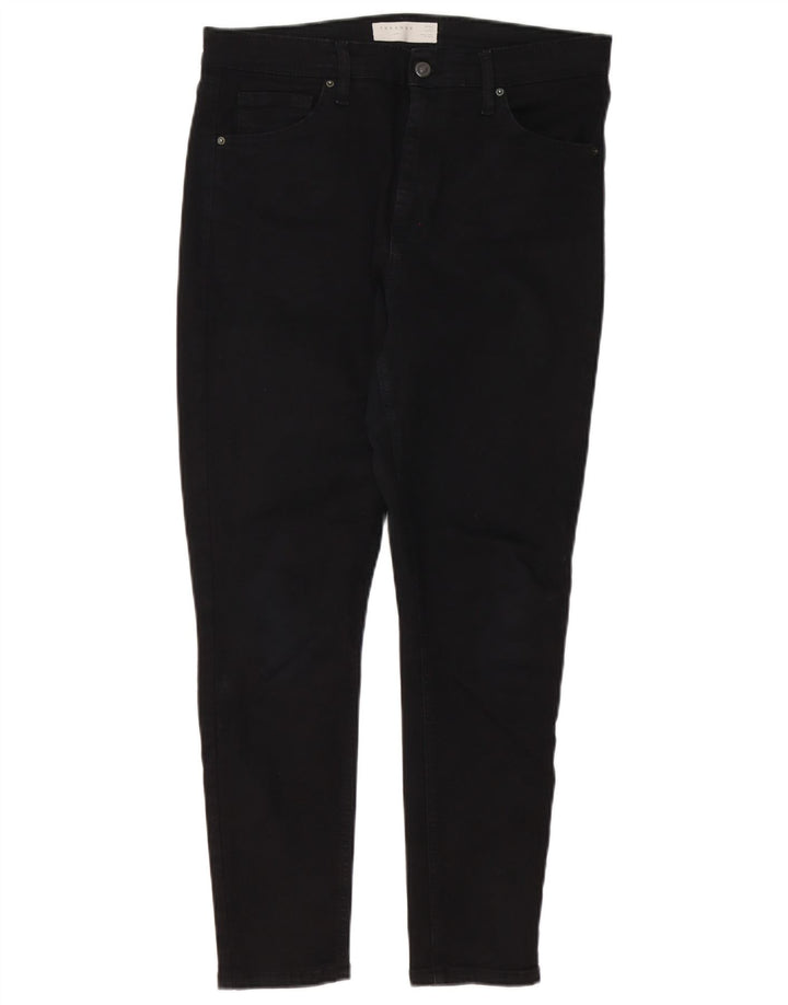 Topshop Womens Jamie Skinny Jeans W32 L26 Black Elastane