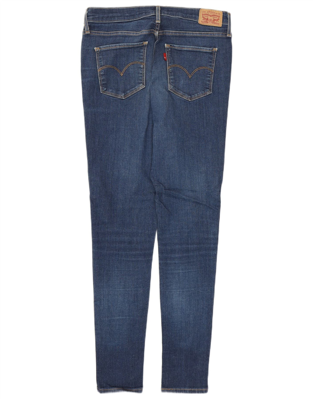 Levi's Womens Skinny Jeans W31 L30 Blue Cotton