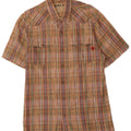 TIMBERLAND Chemise à Manches Courtes Homme Medium Multicolore Check Cotton