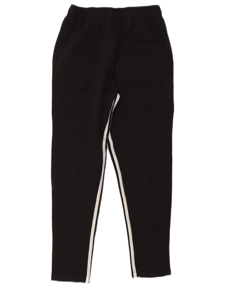 Adidas Mens Tracksuit Trousers Small Black Cotton