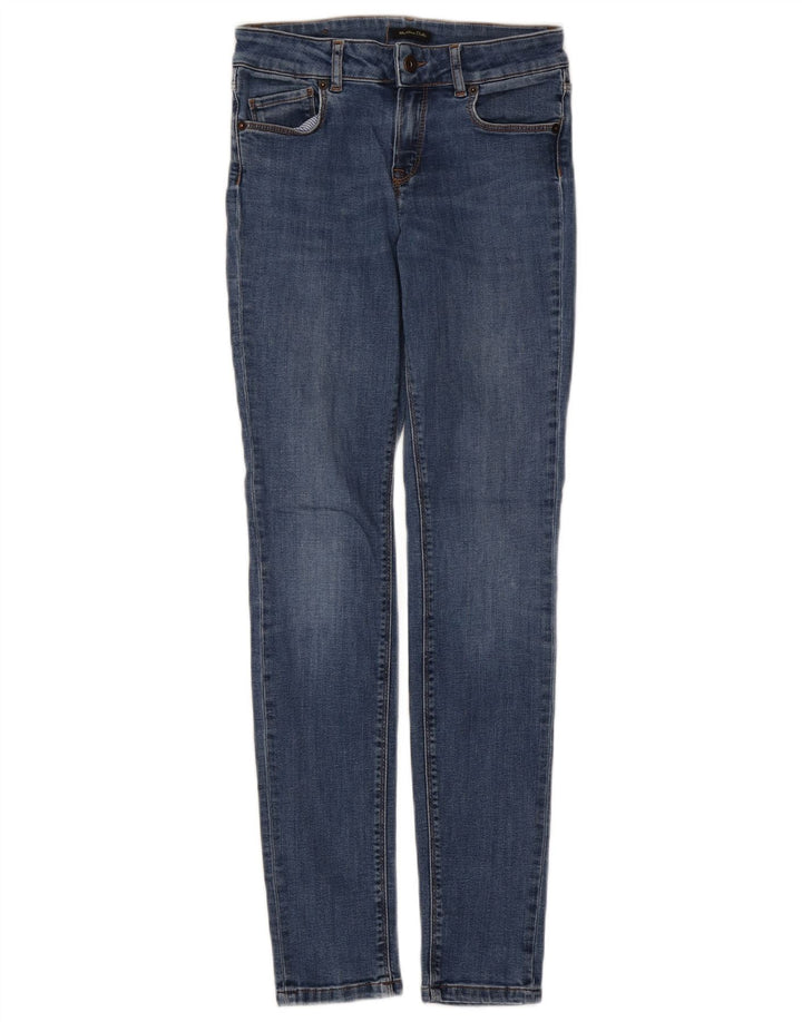 MASSIMO DUTTI Womens Skinny Jeans W26 L29 Blue Cotton