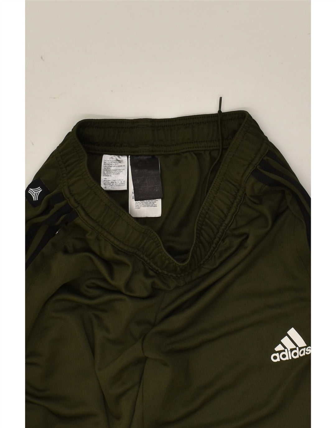 ADIDAS Mens Tracksuit Trousers Small Green Polyester | Vintage Adidas | Thrift | Second-Hand Adidas | Used Clothing | Messina Hembry 