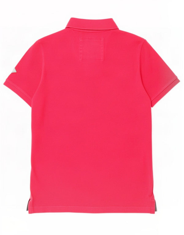 Superdry Polo Homme 2XL Rose Coton