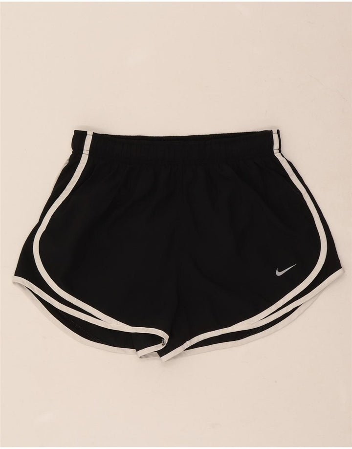 Nike Womens Sport Shorts UK 12 Medium Black