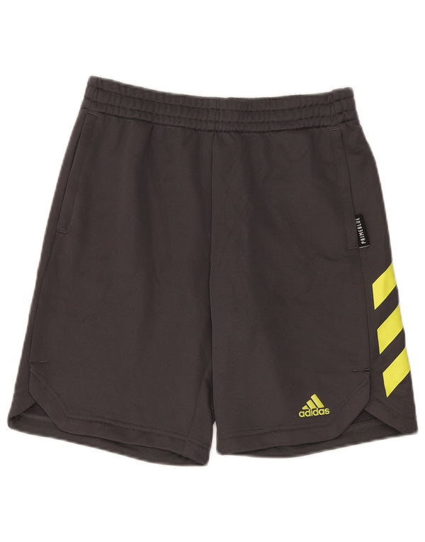 Adidas Boys Sports Shorts 13-14 år Sort Colourblock Polyester