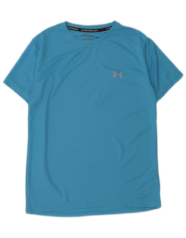 Camiseta Under Armour Hombre Top Small Azul Algodón