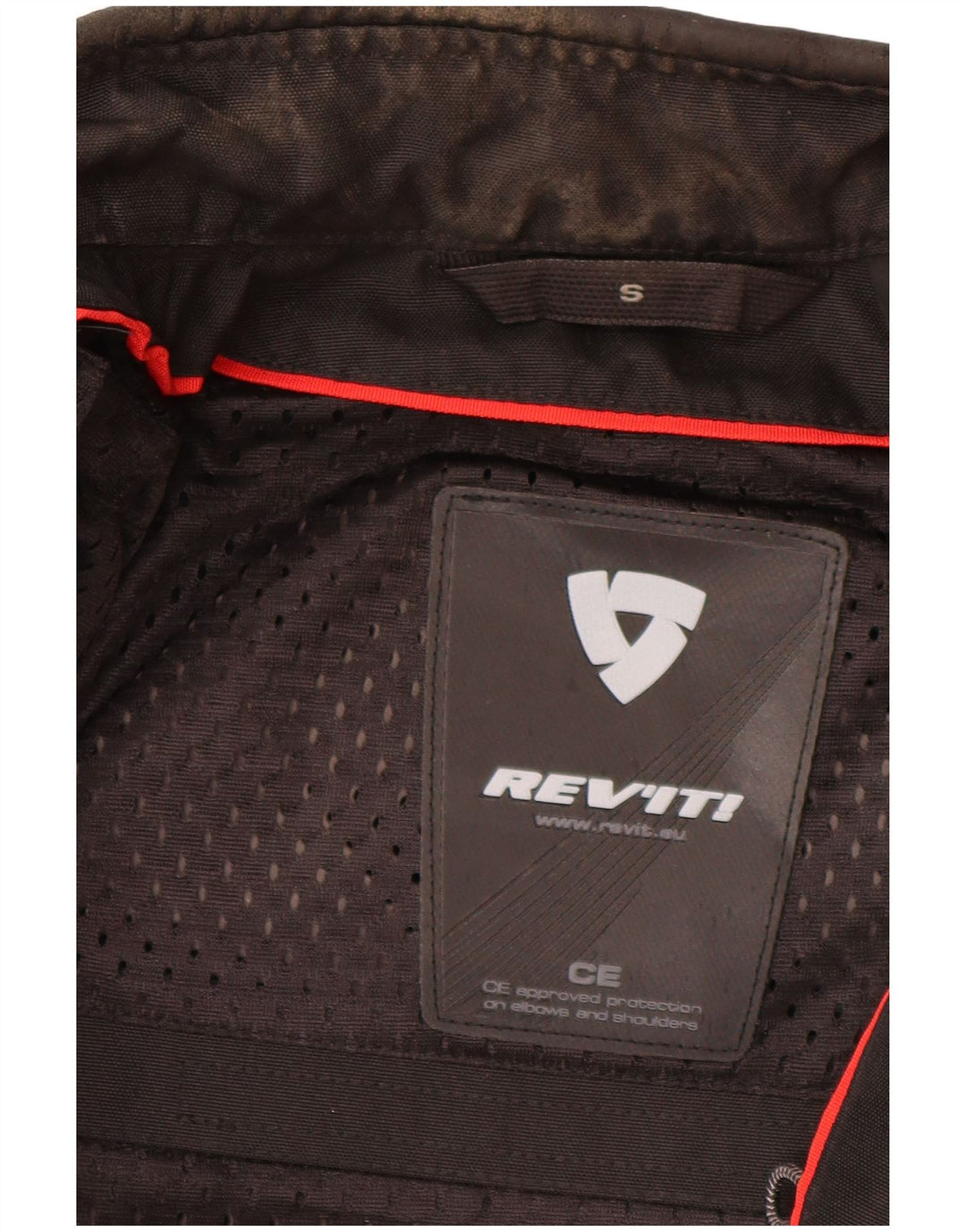 Мужская куртка-гонщик с графическим рисунком REVIT UK 36, маленькая, черная, полиэстер