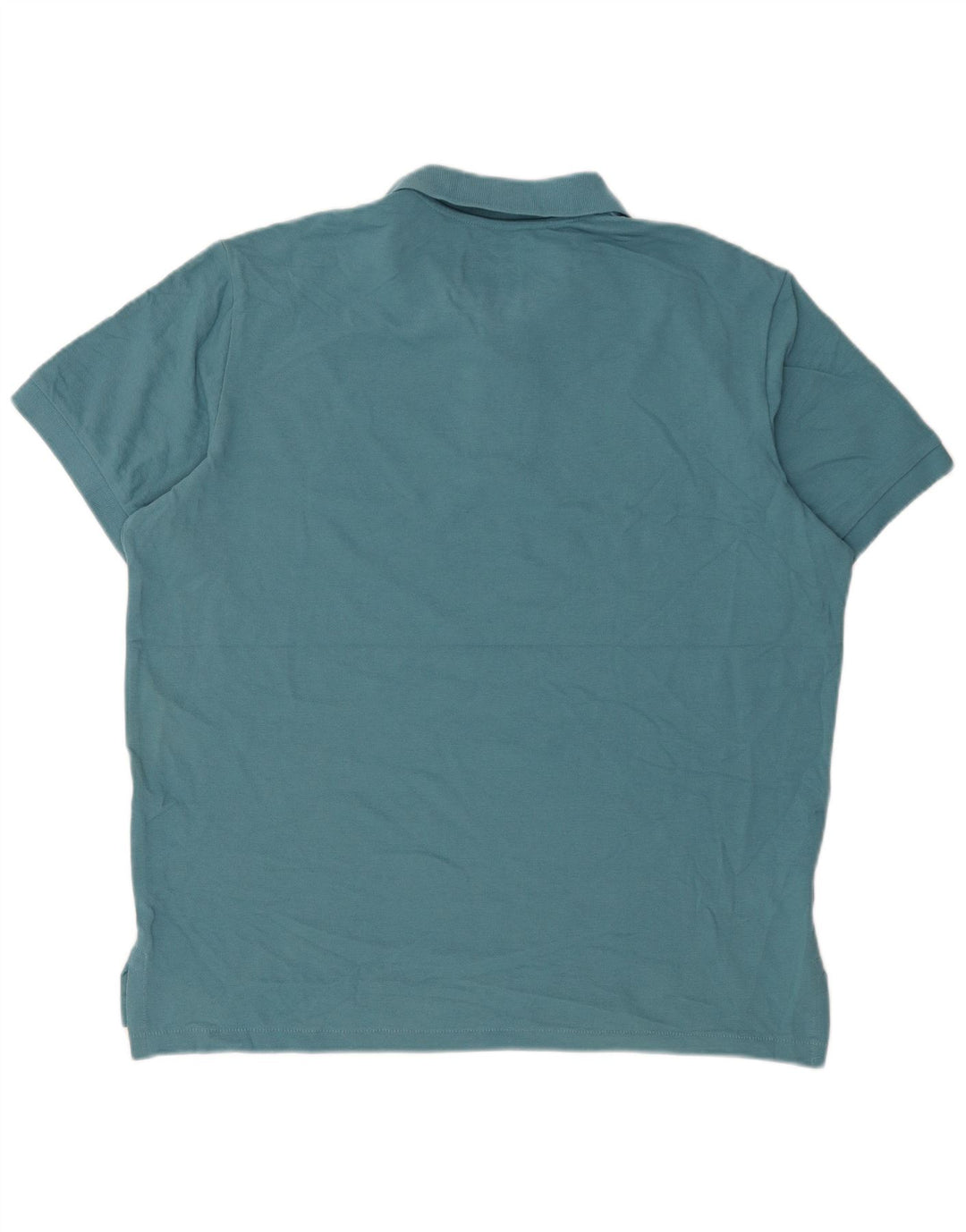 Eddie Bauer Mens Polo Shirt Large Blue Cotton