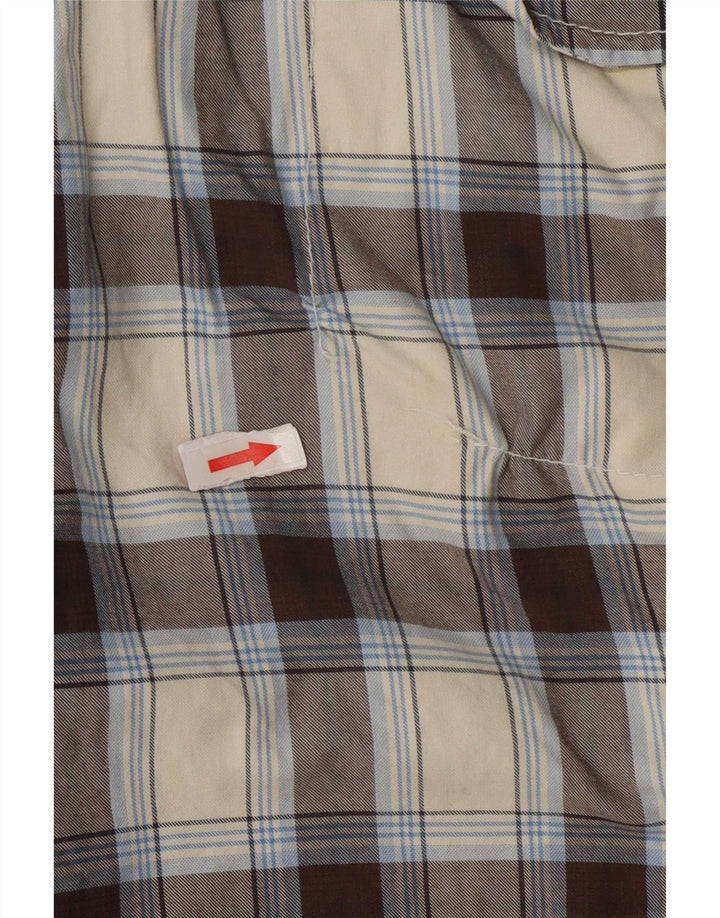 Brax Herre Cargo Shorts W36 Large Beige Ternet Bomuld