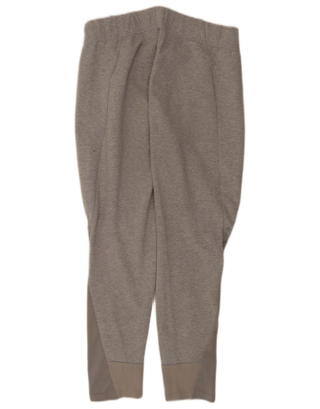 Adidas Womens Graphic Tracksuit Trousers UK 14 Medium  Grey Cotton