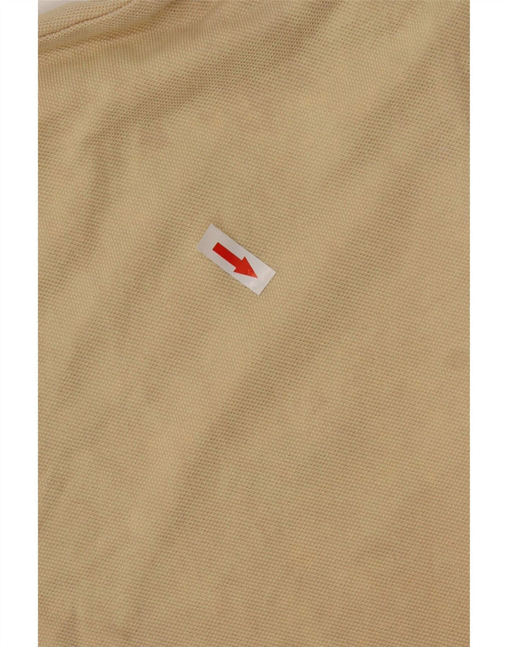 GANT Mens Polo Shirt Large Beige Cotton