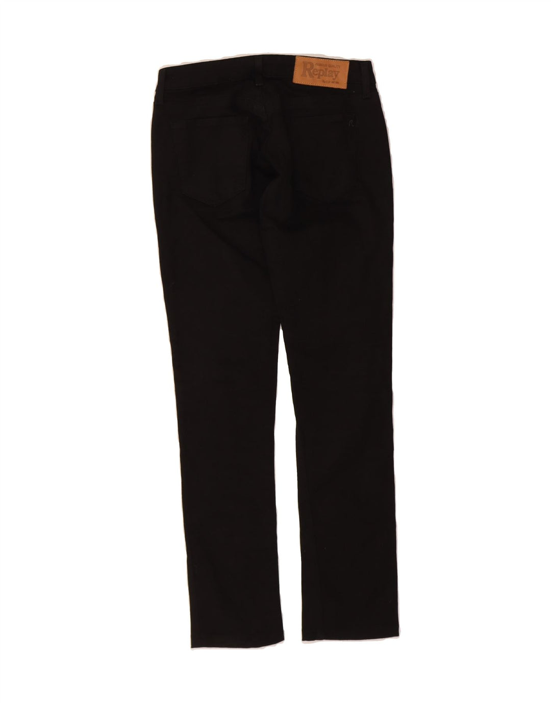 REPLAY Womens Slim Jeans W28 L30 Black Cotton Vintage Replay and Second-Hand Replay from Messina Hembry 