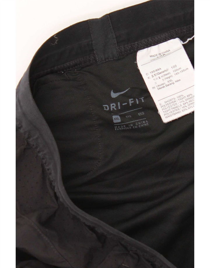 Ανδρικό αθλητικό σορτς Nike Dri Fit 2XL μαύρο πολυεστέρα