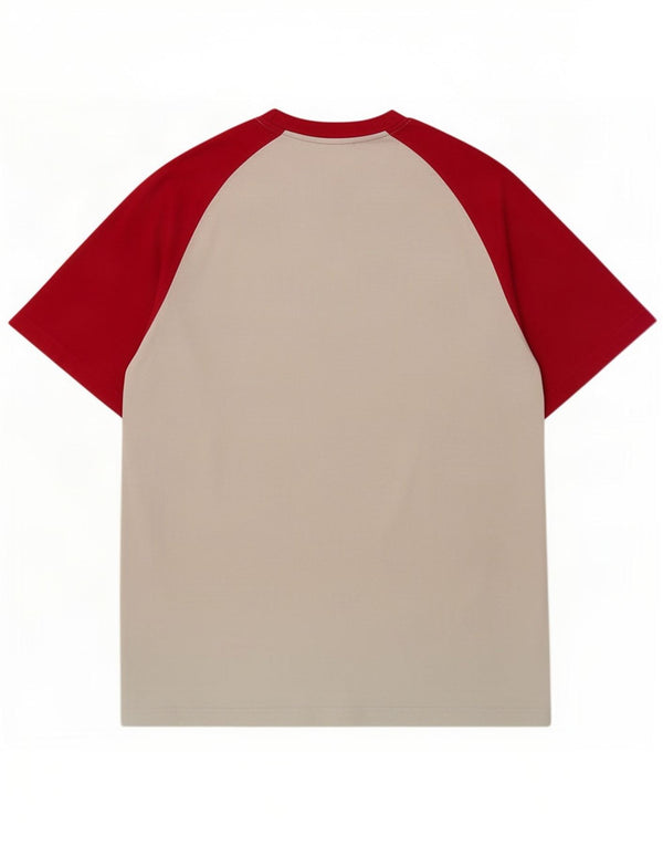 Reebok Herre Grafisk T-Shirt Top 2XL Grå Colourblock Bomuld