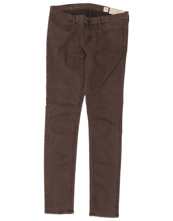 Женские узкие джинсы All Saints W30 L32, коричневые, хлопок