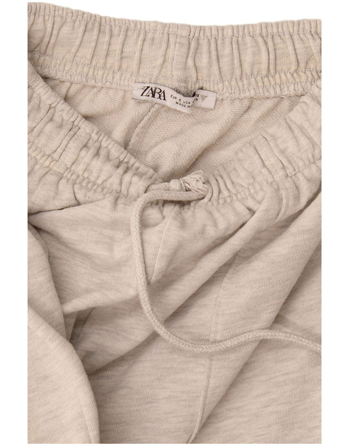 Pantaloni della tuta da donna Zara UK 10 piccoli grigi