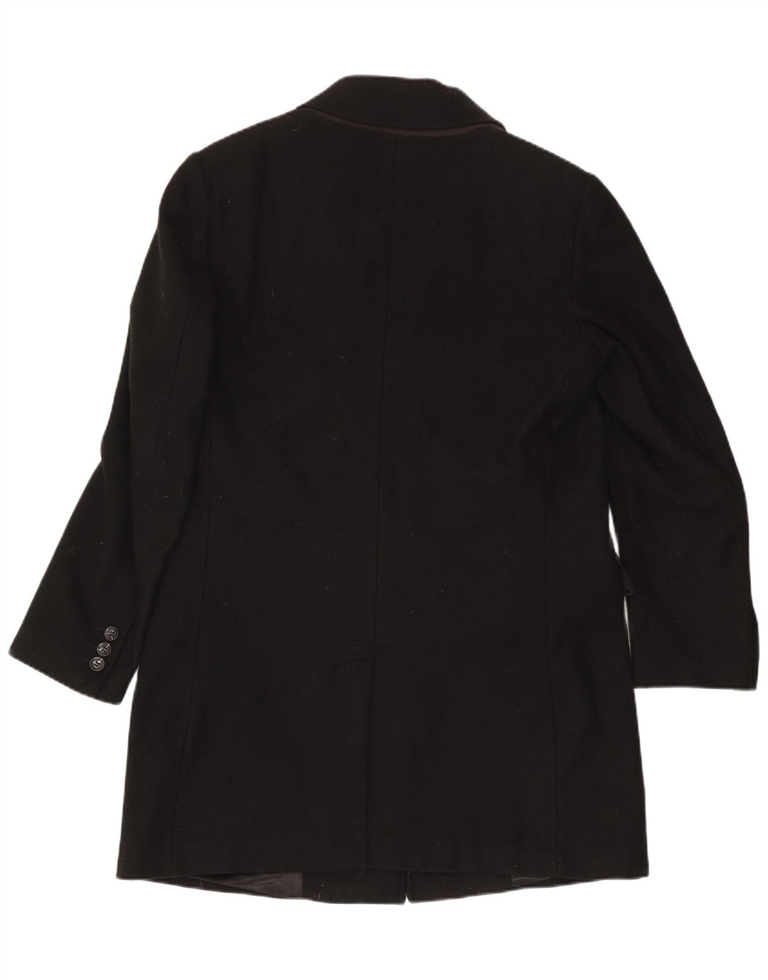 Geox Mens Respira Padded Overcoat IT 50 Large Black Wool